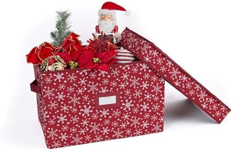 Covermates Treasurekeeper Storage Box, 25.5" L x 13" W x 12.5" H, Red SF
