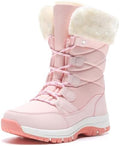 Women's Snow Boots Warm Fur Lined Anti-Slip Winter Outdoor Shoes