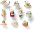 Lenox 879308 Autumn Favorites 10-Piece Ornament Set