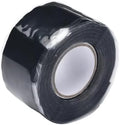 10 Roll 1 Inch X 10 FT Self-Fusing Silicone, Thickness 0.5mm Hose Repair Tape, Heavy Duty and Leak Proof Rubber Hose Tape, Pipe for Water(Black)