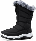 TEMOFON Winter Snow Boots for Women: WaterProof Warm Fur Lined Ankle Boot