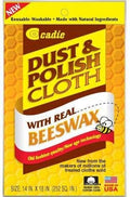 Cadie Reusable Dust and Polishing Cloth - Beeswax Furniture Wipes for Cleaning or Wiping Dirt Surfaces at Home and Office - Great Cleaner for Wood, Tiles, Blinds and Ceilings Fan | 1 Pack