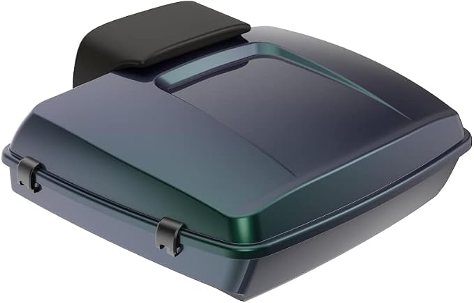Advanblack Road Glide Tour Trunk Pack Snake Venom Razor Tour Trunk Pack Backrest Pad for '97-'25 Harley Touring Road King Street Glide Electra Glide CVO models