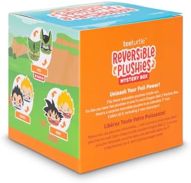 TeeTurtle Dragon Ball Z 3 Inch Plushie Mystery Box Set of 12
