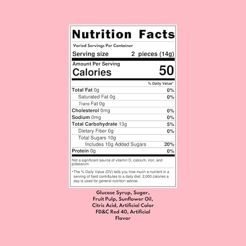 Strawberry Filled Hard Candy Bon Bons, Real Fruit Pulp, 16 Oz