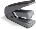 TRU RED One‑Touch Desktop Stapler, 20‑Sheet Capacity, Black/Gray – Quick‑Press Stapler