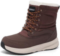 Spesoul Snow Boots for Men Winter Boots Warm Wide Waterproof Lightweight