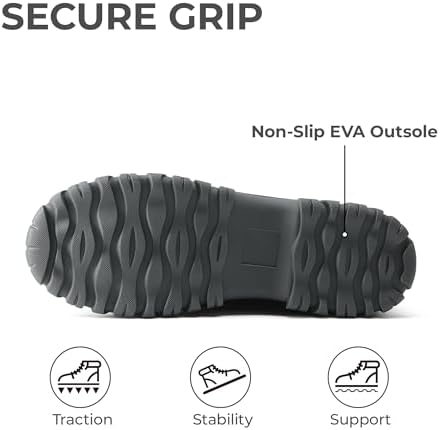 DREAM PAIRS Women's Mid Calf Winter Snow Boots