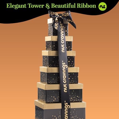 NUT CRAVINGS - Christmas Treats Tower - (12 Assortments)