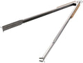 Captain Stag UG-3228 / UG-3231 / UG-3273 Outdoor BBQ Tongs, Wood Grip, Stainless Steel, Stopper Included