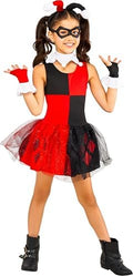 Rubies DC Comics Villains: Harley Quinn Costume for Kids, Girls Costume