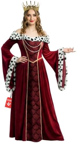 Morph, Royal Queen Dress Costume Women, Halloween Costumes for Women