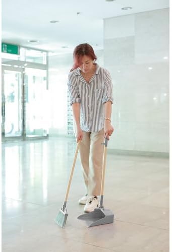 TRUSCO Broom Dustpan TDPS10-SET-GY