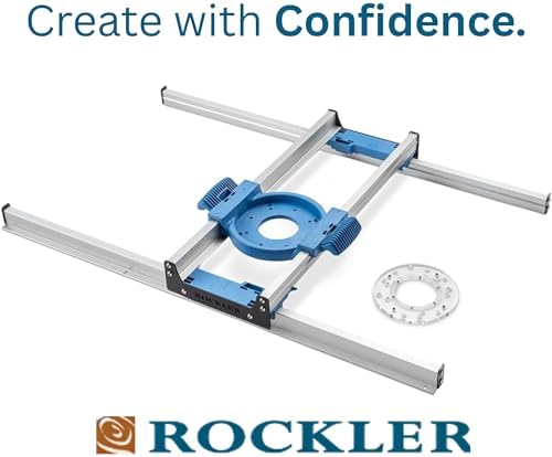 Rockler Benchtop Board Slab Flattening Jig for Precision Woodworking