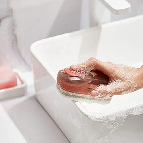Cyrox Household Automatic Liquid Adding Laundry Brush | Multipurpose Liquid Adding Dish Washing Brush | Soft Bristle Laundry Shoes Floor Tile Cleaning Brush