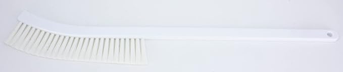 SPARTA Plastic Narrow Radiator Brush for Dusting Between Radiators, Vents, And Ducts, 24 Inches, White