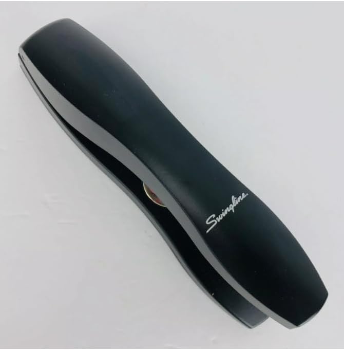 Swingline Stapler, High-Capacity, 60 Sheet Capacity, Reduced Effort, Black (77701)