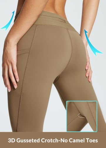 baleaf Women's Fleece Lined Leggings Tights Water Resistant Hiking Pants