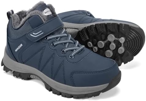 MAIZUN Womens Winter Snow Boots Waterproof Warm Fur Ankle Winter Boots