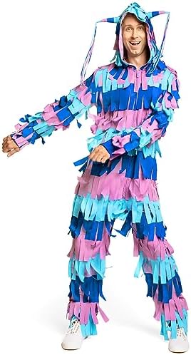 Tipsy Elves Men's Pinata Jumpsuit Halloween Costume for Adults