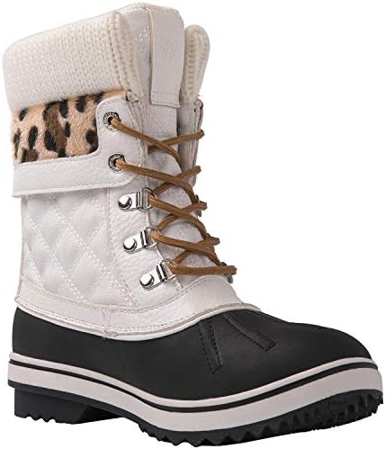 GLOBALWIN Women's Waterproof Winter Boots Snow Boots For Women