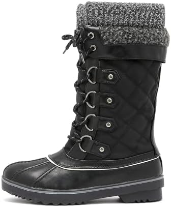 DREAM PAIRS Women's Waterproof Winter Snow Boots