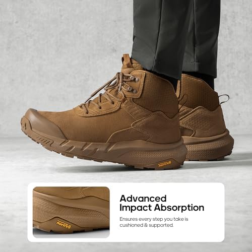NORTIV 8 Men's Waterproof Military Tactical Work Boots