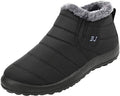 JOINFREE Winter Snow Boots for Women Men Anti-Skid House Shoes Ankle Boots Indoor Outdoor