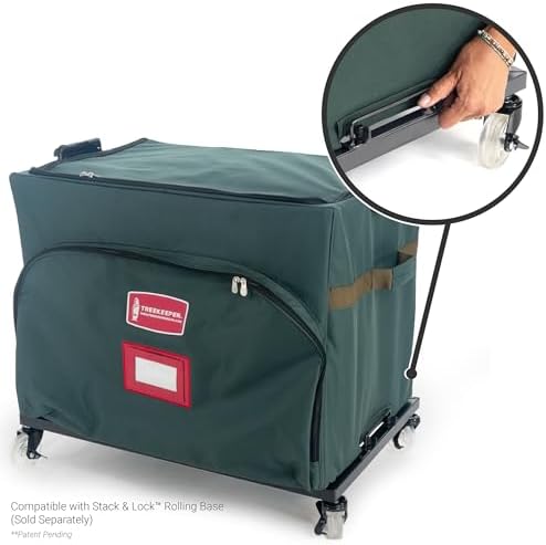 Christmas Ornament Storage Box, 72 (4") Ornaments Plus Extra Top Pocket