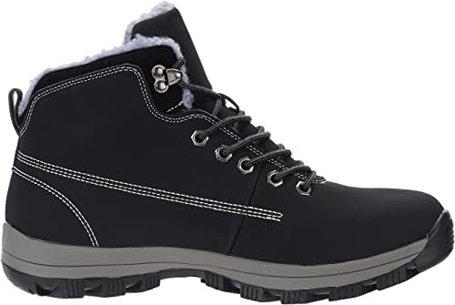 WHITIN Men's Waterproof Cold-Weather Snow Boots M605