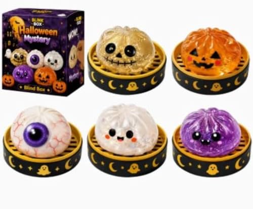Halloween Novelty Squeeze Toy (Purple Vampire)