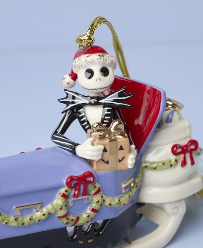 Lenox Jack Skellington Sledding Ornament