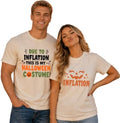 Funny Halloween Couple Shirt Set Inflation Matching Halloween Shirts