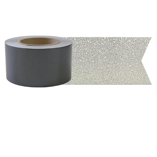 Universal/TFX 2" x 50' Solid Pinstripe Automotive Pinstriping Tape for Cars, Trucks, suvs, and More (014 Ultra Metallic Silver)