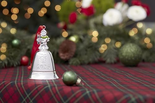 Lenox 2026 Musical Bell Silverplate Ornament