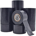 WOD ETC766MS Black Electrical Tape, 3 inch x 66 ft. (Case Pack of 32) UL/CSA/CE Listed Core, Rated up to 600V and 176F, 8 Mil Thick, PVC Vinyl Waterproof, Flame Retardant for Electric Wiring