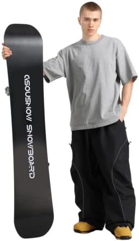 GSOU SNOW Mens Womens Baggy Ski Pants Snowboard Pants