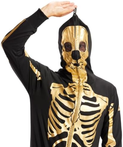 Tipsy Elves Skeleton Halloween Jumpsuit Costume for Women