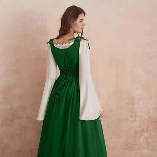 ABaoWedding Womens's Medieval Renaissance Costume Cosplay Over Dress