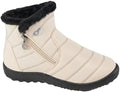 Alicegana Snow Boots for Women Winter: Warm Fur Lined Ankle Booties Comfortable Waterproof Slip On Lightweight Womens Boots