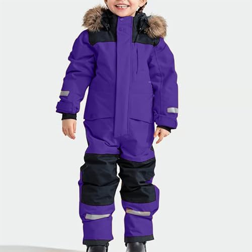Snow Suit for Kids Boys Girls One Piece Winter Toddler Snowsuit