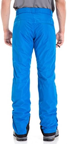clothin Men's Waterproof Ski Pants Insulated Snow Pants with Boot Gaiters
