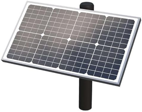 Ghost Controls Pro Dual Solar Automatic Gate Opener with 30w Solar Panel and Large Battery Box Access Bundle
