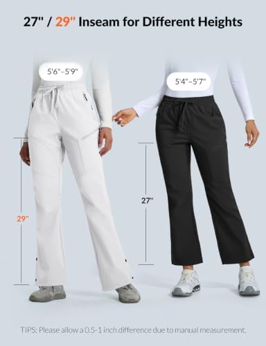 baleaf Women's Snow Ski Pants Fleece Lined Waterproof Hiking