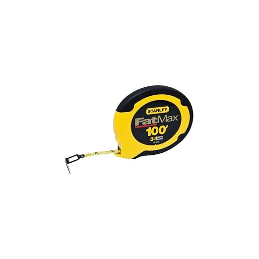 STANLEY FATMAX Tape Measure, 100-Foot (34-130)