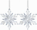 2026 Crystal Snowflake Ornament 2-Pack