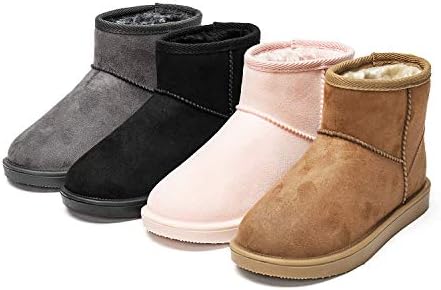 DKSUKO Women's Classic Waterproof Snow Boots Winter Boots