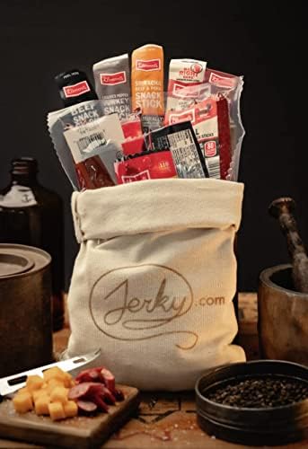 Jerky.com 52pc Meat Sticks Beef Jerky Variety Pack - Jerky Gifts for Men