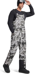 FREE SOLDIER Mens Snow Bibs Ski Snow Pants Softshell Ski Bib Overalls