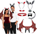 Couples Halloween Costumes for Adults, Dragon Donkey Costume Set